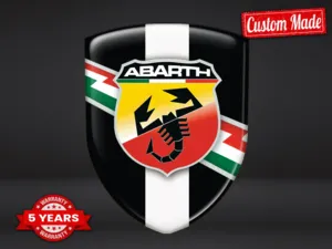 Fiat Abarth Pegatinas Logo Negocio Edición Estrella Resistentes